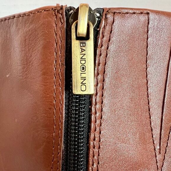 BANDOLINO Leather Coloradee Riding Boot Two Tone 7.5 M - Picture 5 of 15